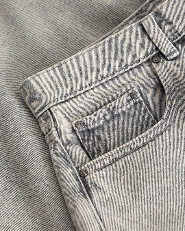 Extra baggy Denim Jeans Light grey